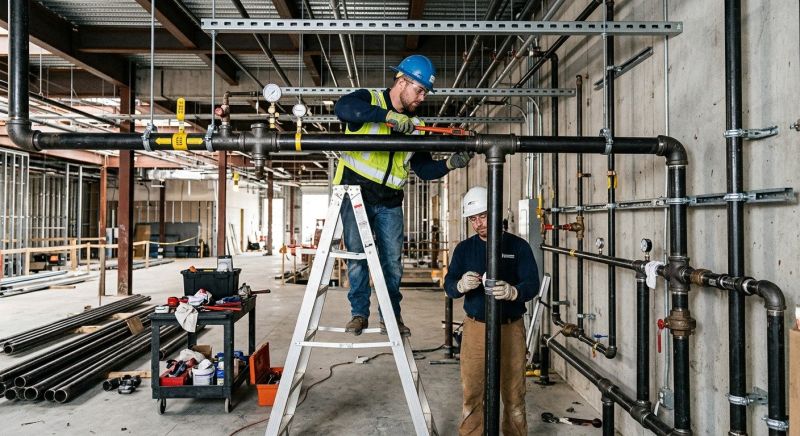 Commercial Gas Piping in Austin, TX