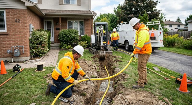 Underground Gas Line Service in West Palm Beach, FL