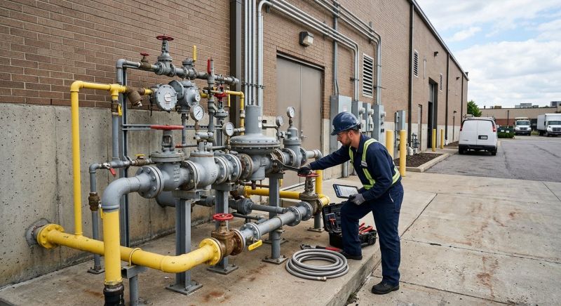 Commercial Gas Line Service in Fredericksburg, VA