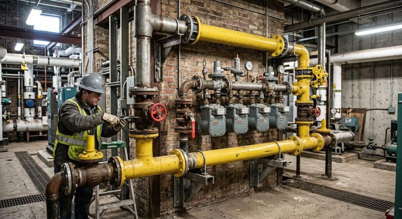 Commercial Gas Piping in Columbus, OH