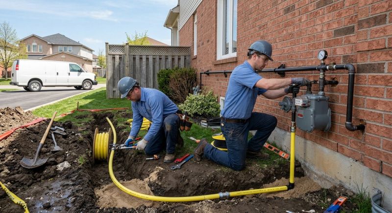 Gas Line Installation in Annapolis, MD
