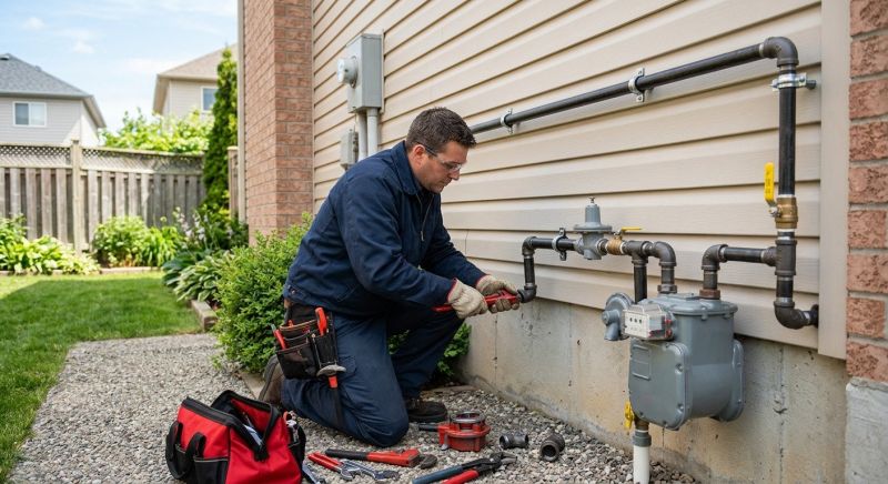 Gas Line Rerouting in Columbus, OH