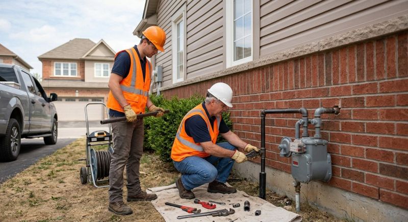 Gas Plumbing Repair in Fredericksburg, VA