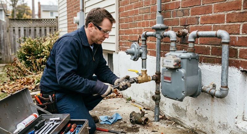 Gas Valve Repair in Fredericksburg, VA