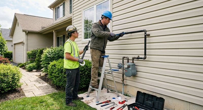 Natural Gas Line Installation in Kansas City, MO