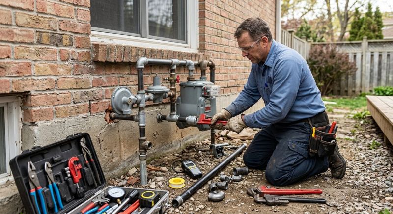 Natural Gas Plumbing in Fredericksburg, VA