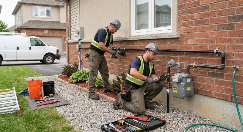 Propane Line Installation in Columbus, OH